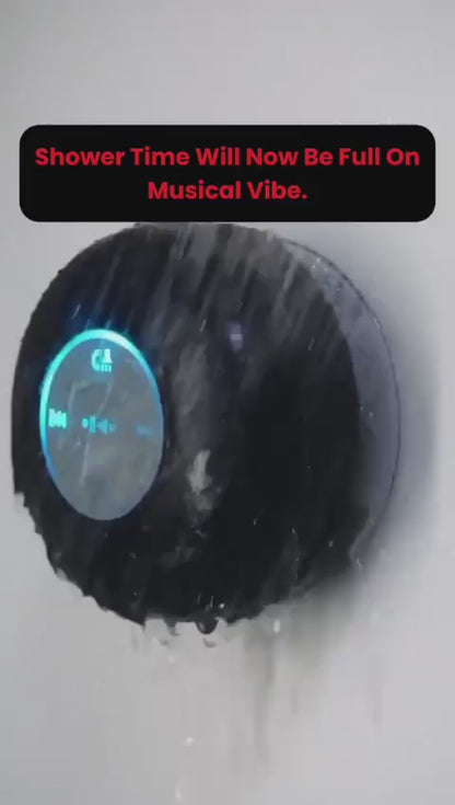 Large Suction Cup Waterproof Bluetooth Speaker